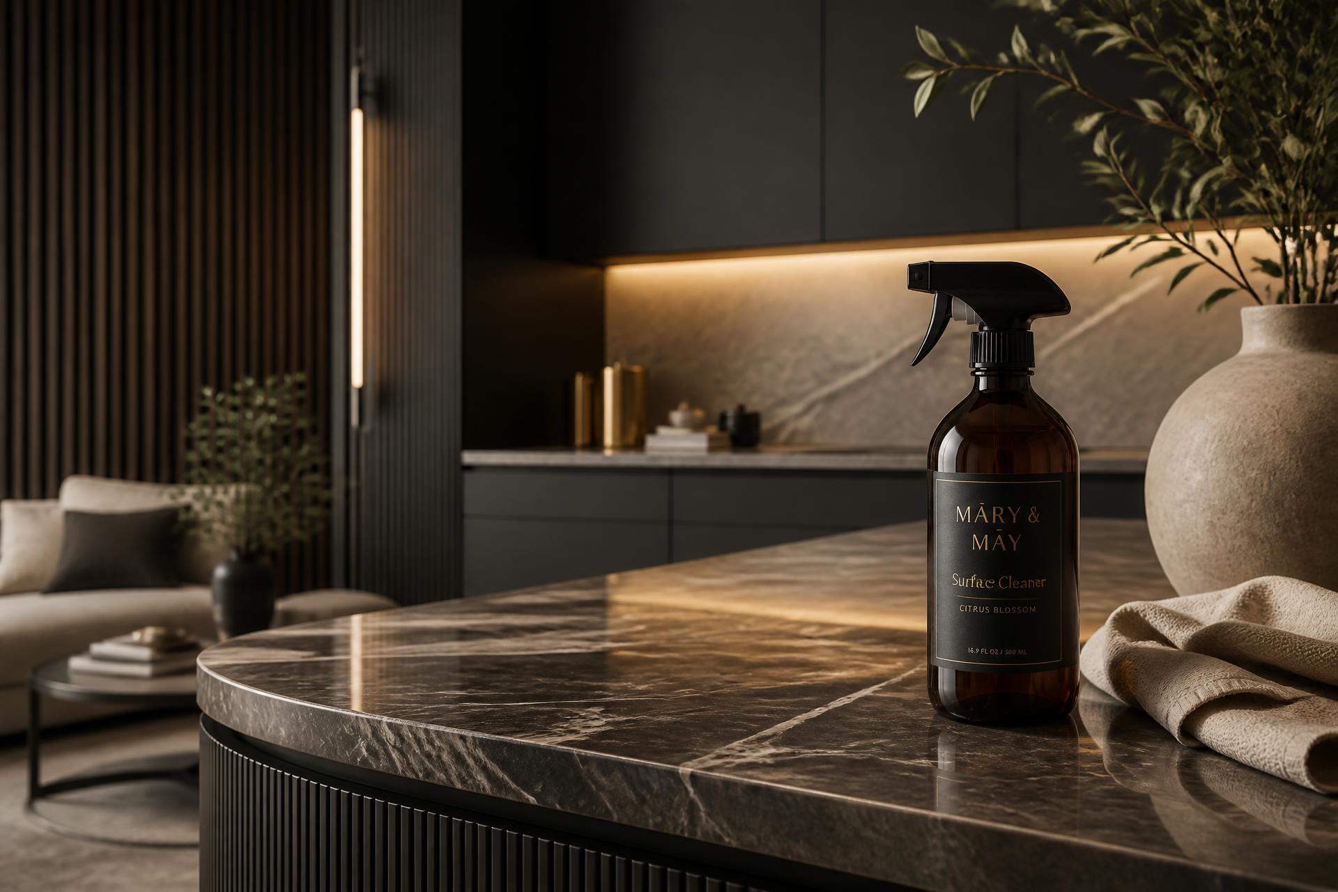 Luxury matte interior with premium surface care